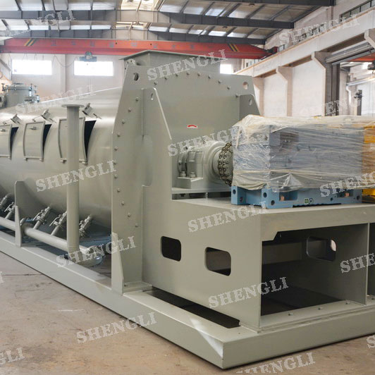 CMS-15000 单轴连续式搅拌机，用于固废处理